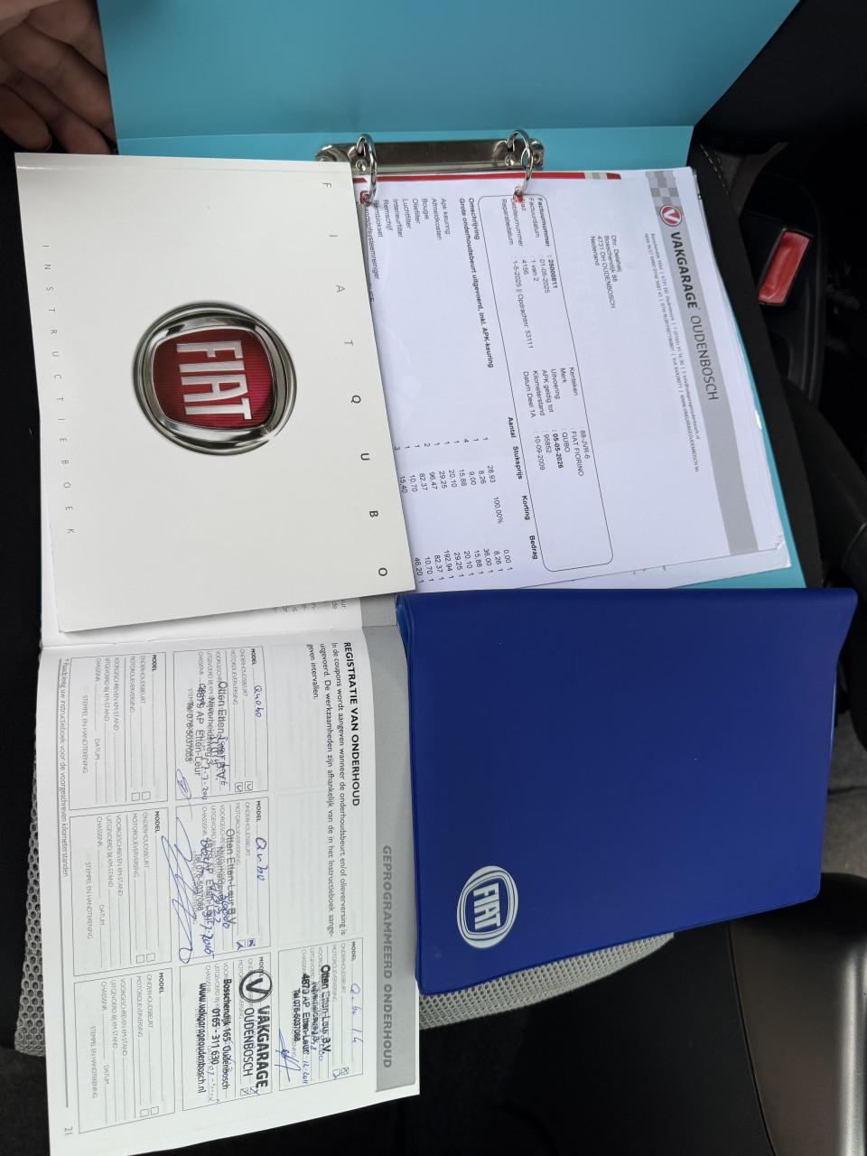 Fiat Qubo 1.4 Dynamic 54KW 5DRS 2009 Oranje Airco Apk Nap