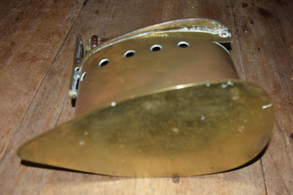 *~* Oude broccante strijkbout /strijkijzer *~* Nostalgisch