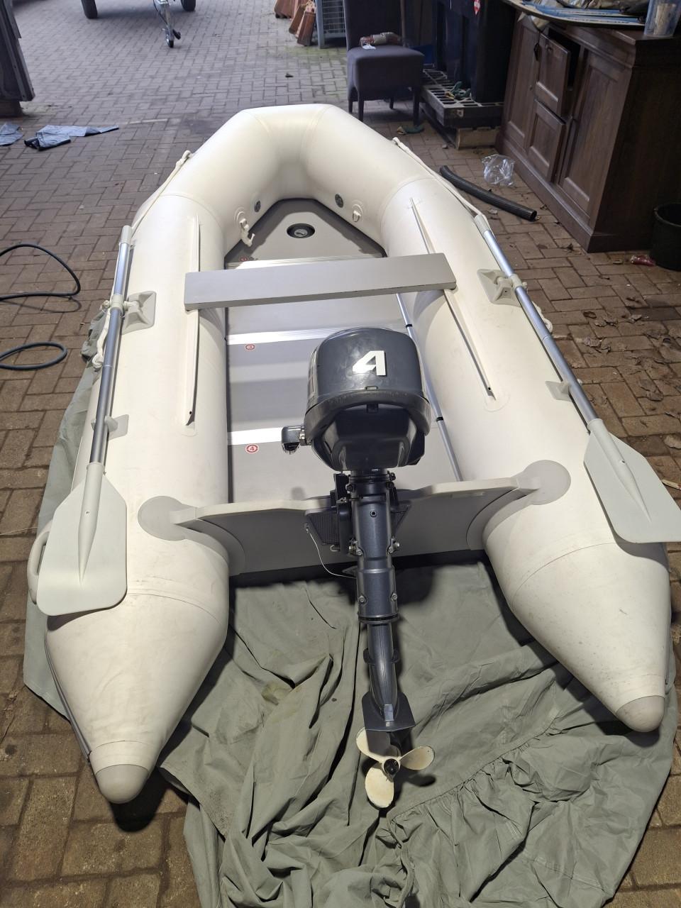 Yamaha 4pk 4 takt buitenboordmotor kortstaart topstaat!