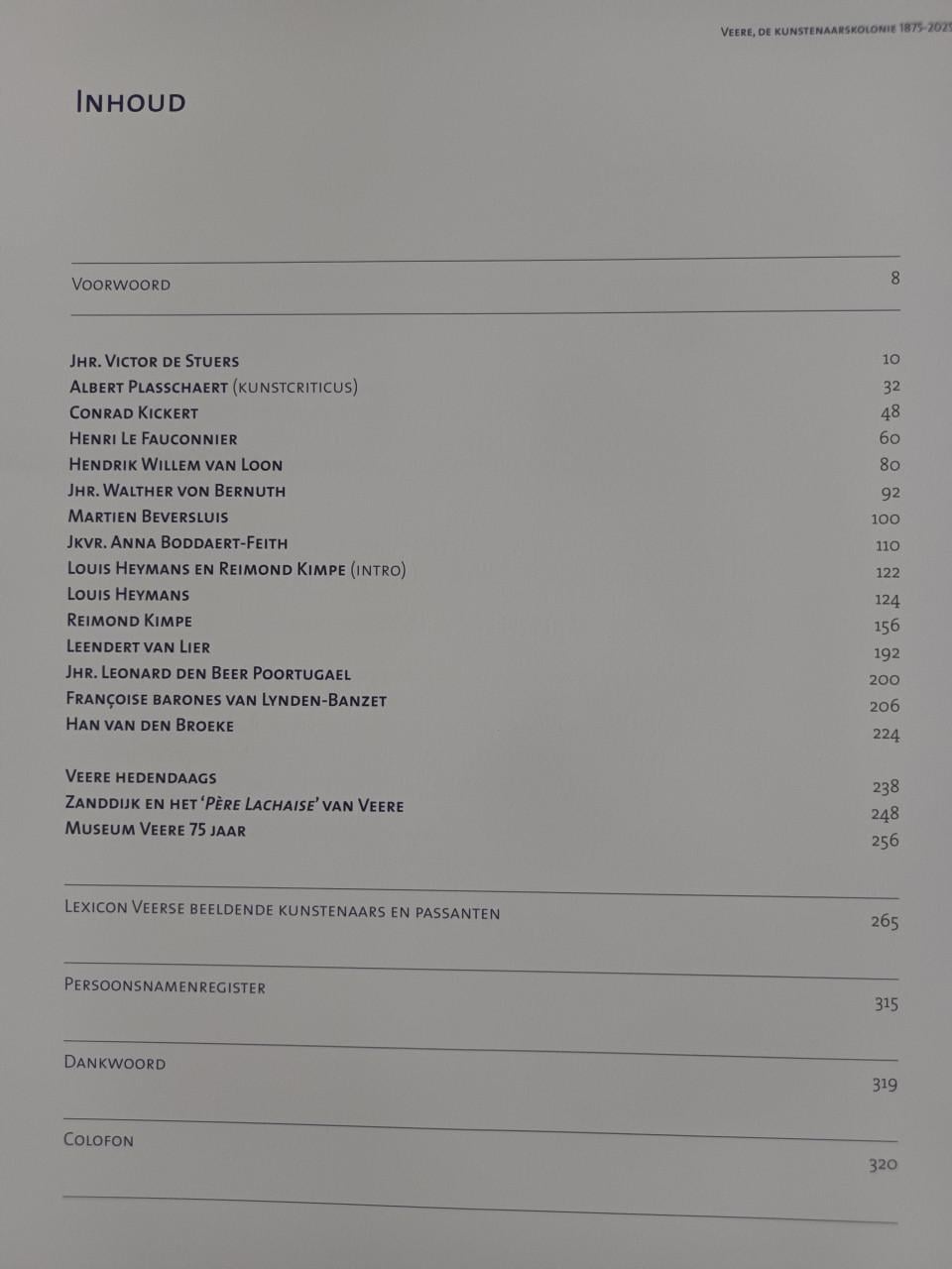 Veere De Kunstenaarskolonie Boek 2 van Joost Bakker