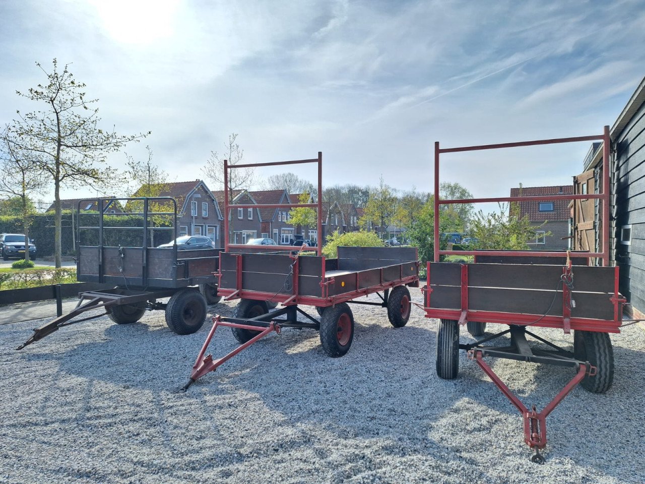 Platte wagens