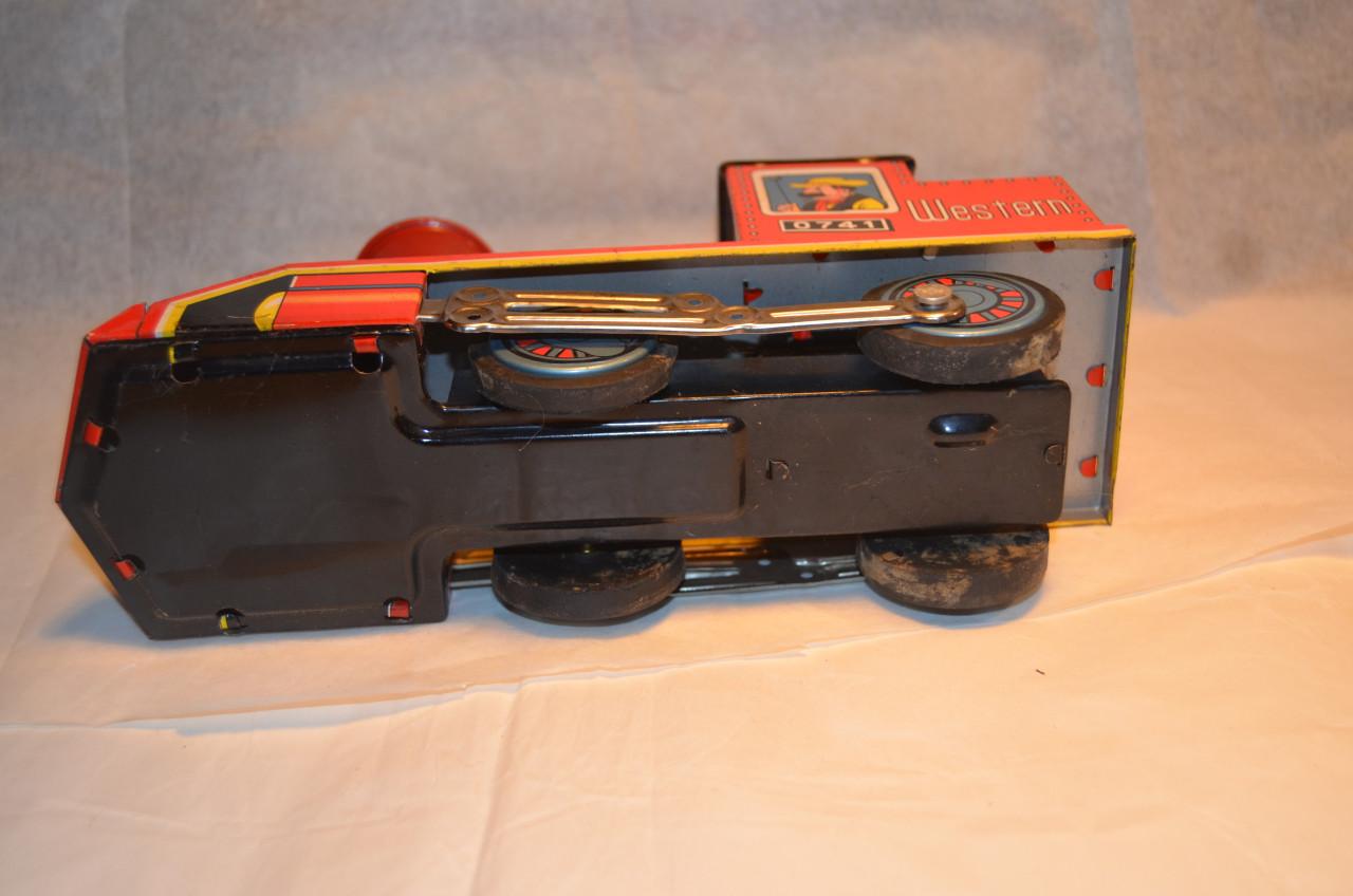 Blikken trein Daiya Japan 'Western 0741' Jaren '60 MET doos