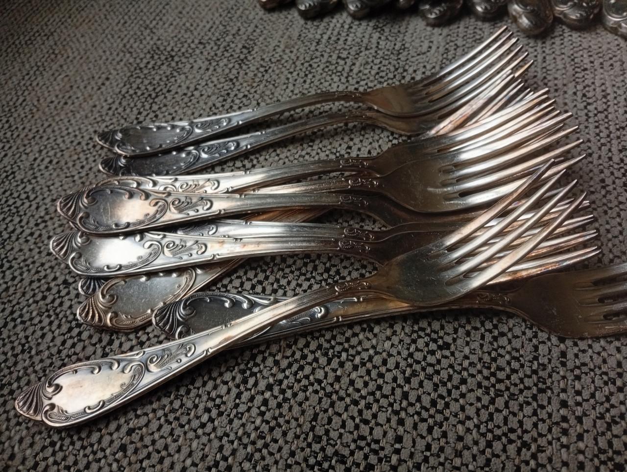 Klassieke Verzilverde Bestekset Solingen