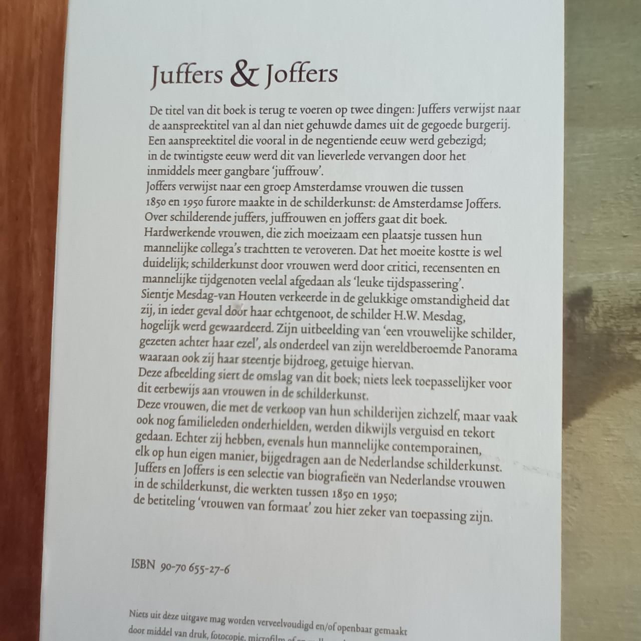 Juffers & Joffers, een eerbetoon aan vrouwen in de schilderkunst