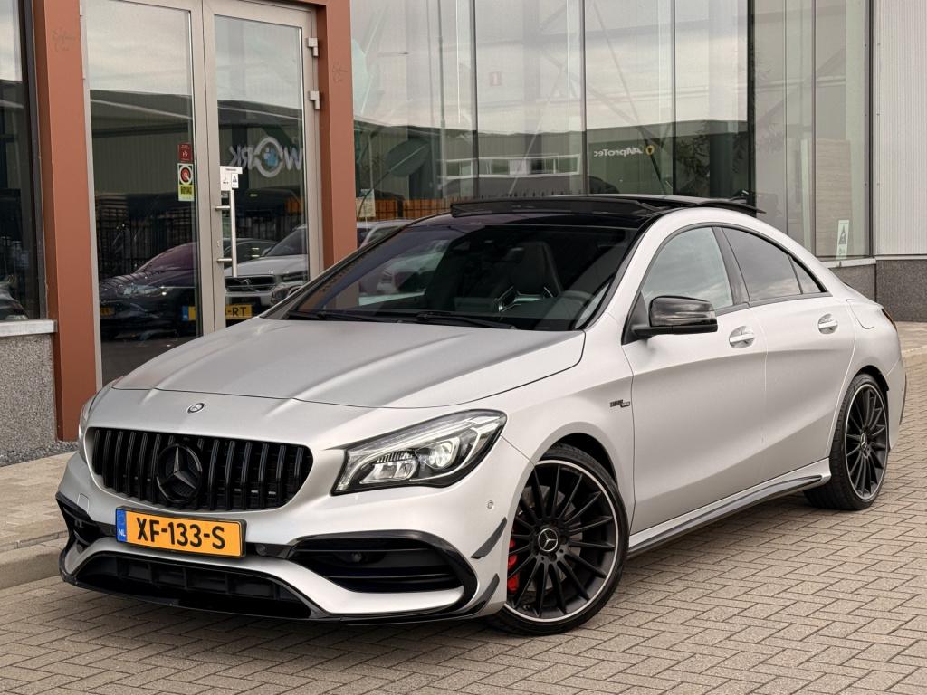Mercedes-Benz Cla amg 45 4matic matgrijs | leder | pano | schaalstoelen | h