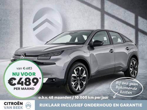 Citroen C4 hybrid 145pk automaat business private lease € 489,- pm - 48mnd 
