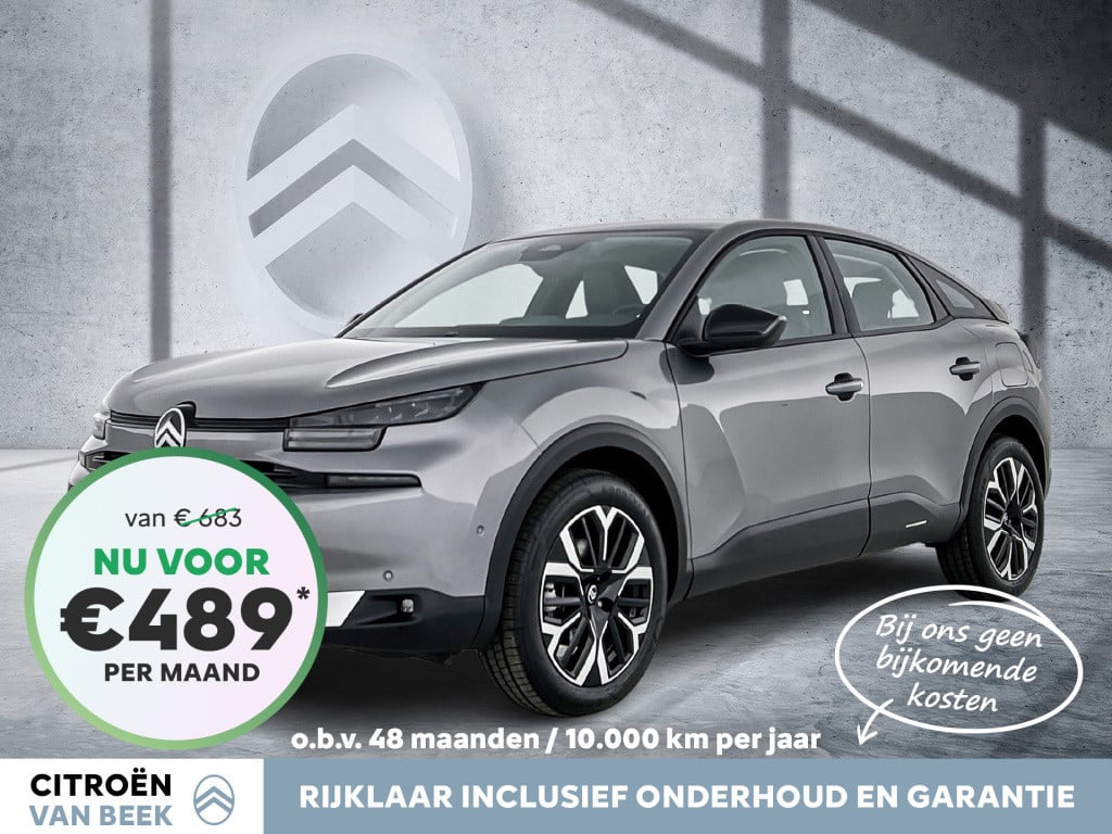 Citroen C4 hybrid 145pk automaat business private lease € 489,- pm - 48mnd 