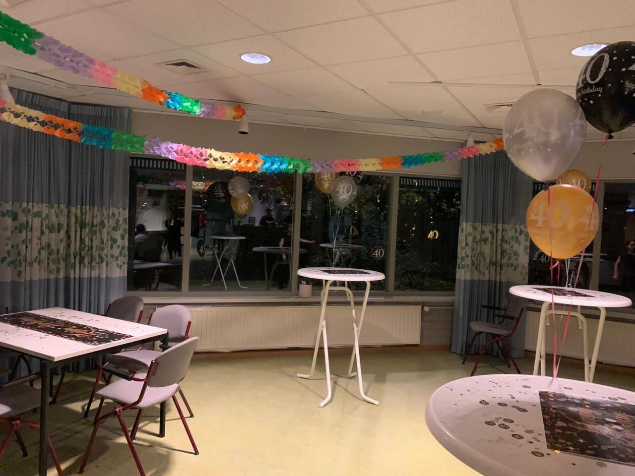 Zaal voor feestje, vergadering, workshop enz...