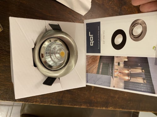 Culina LED kantelbare RVS inbouwspot