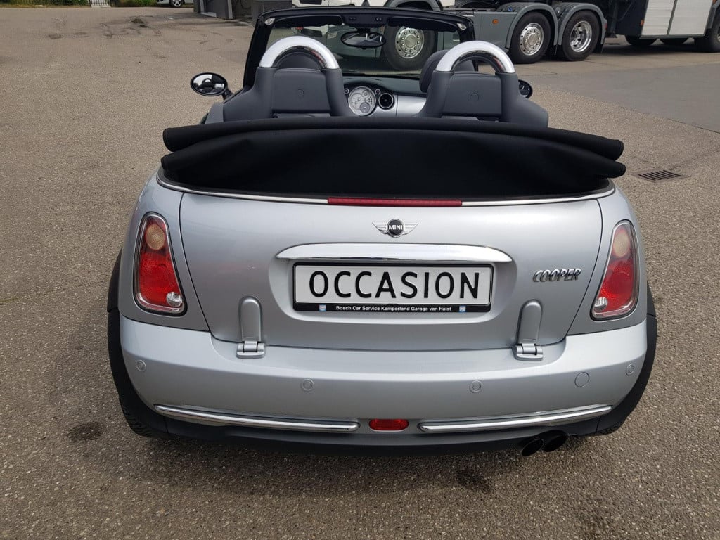 Mini Cooper Cabrio mini 1.6 chili leer.