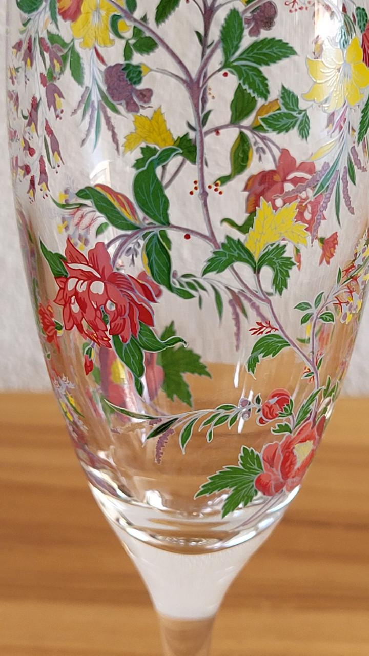 Luminarc gebloemd champagneglas