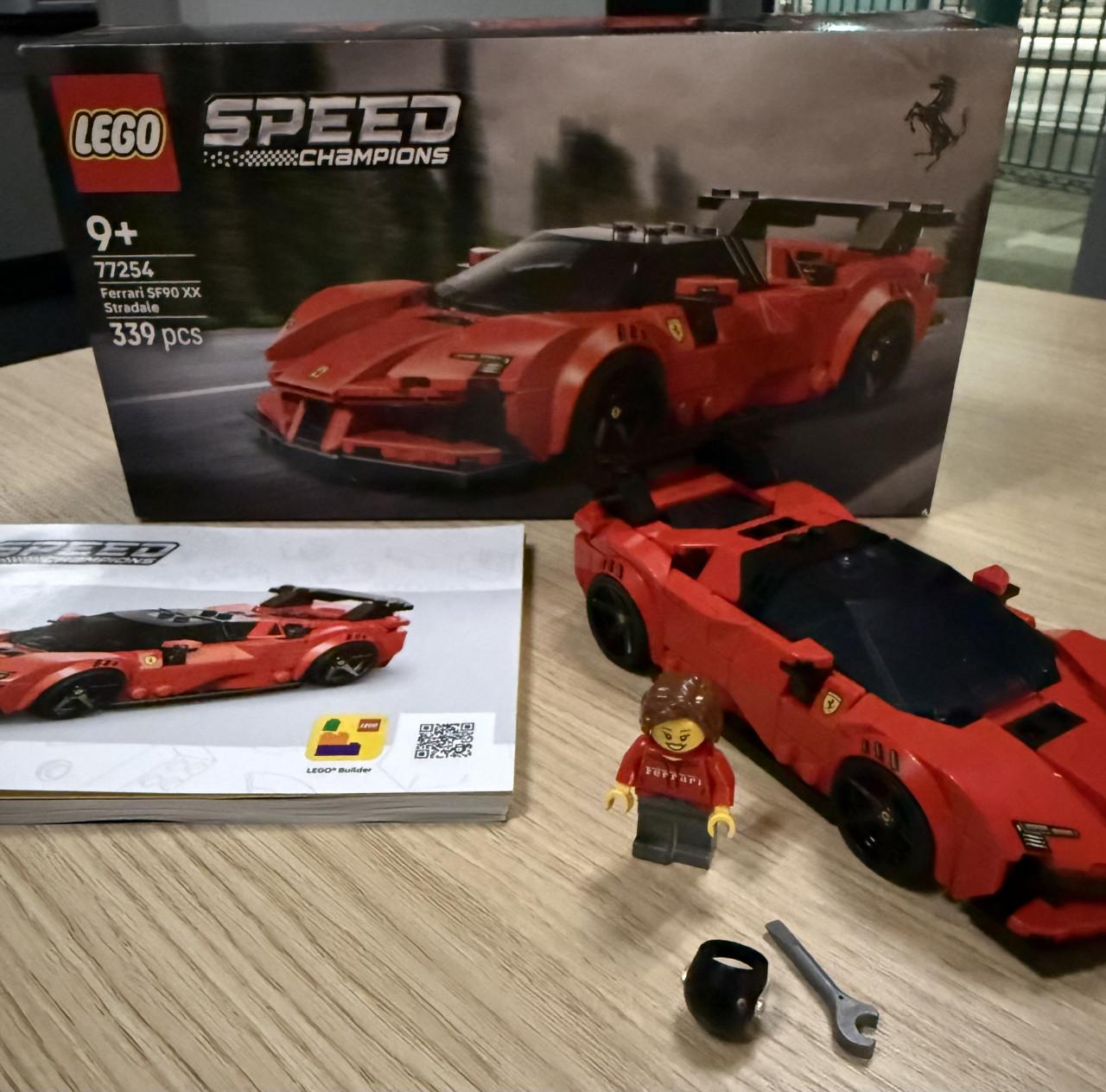 Lego Speed Champion 77254 Ferrari SF90 XX Stradale ZGAN