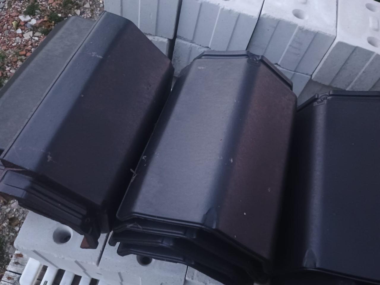 Nokvorsten Antracieten nokvorsten 12 stuks genoeg voor 4 meter