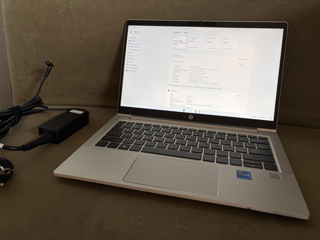 HP ProBook 430 G8 |13,3" | Intel i7 | 8GB RAM | 256GB SSD | Windows 11