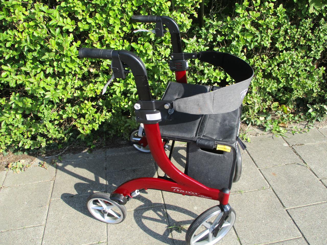 Prachtige Travixx de luxe rollator