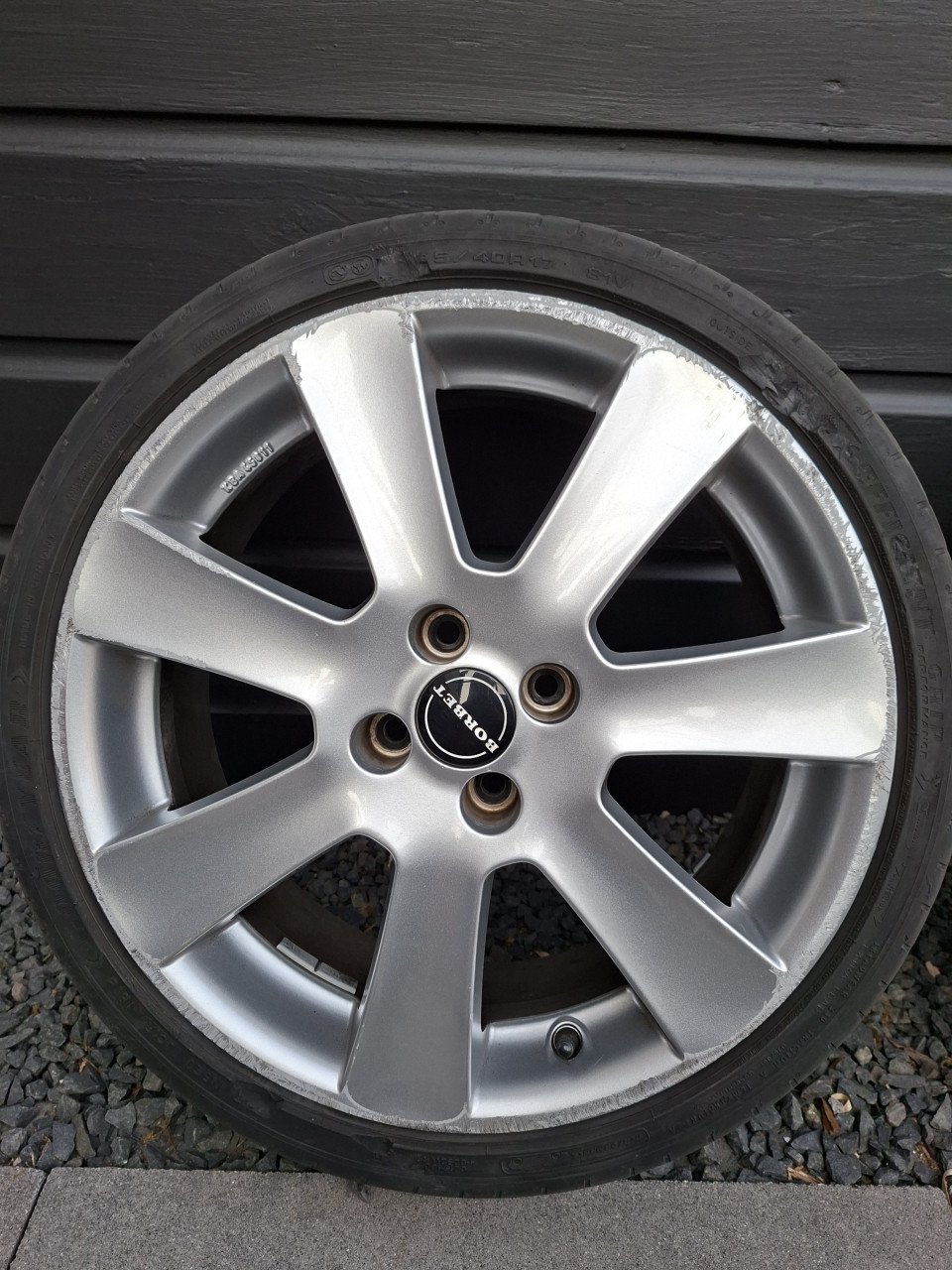 Te koop  4x Borbet lichtmetalen velgen