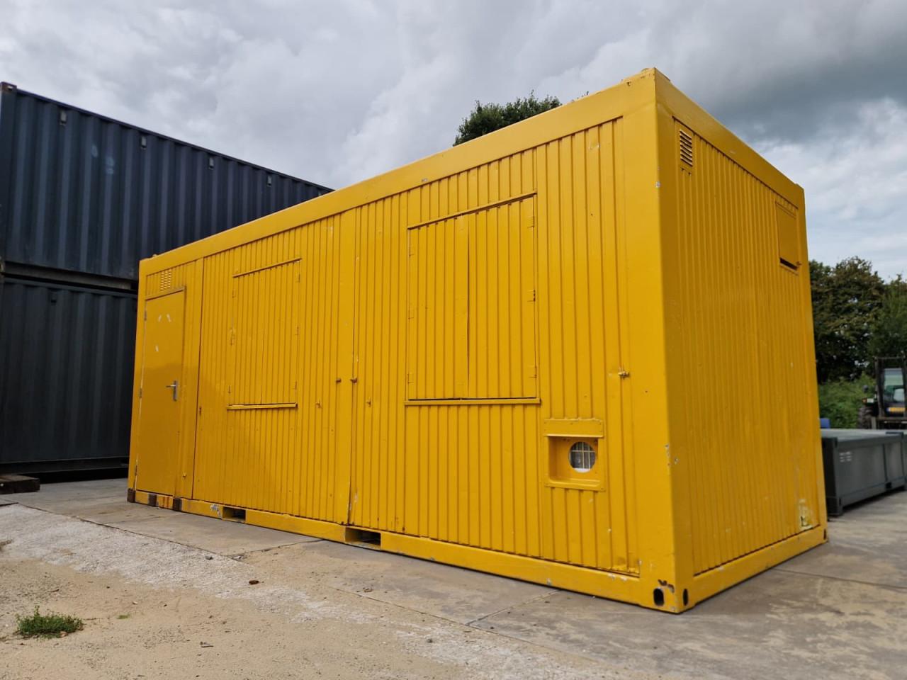 Gebruikte 6x3m kantoorunit / bouwkeet / schaftkeet
