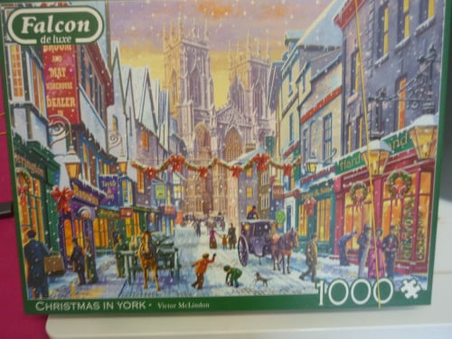 Puzzel Falcon de Luxe Christmas in New York 1000 stukjes