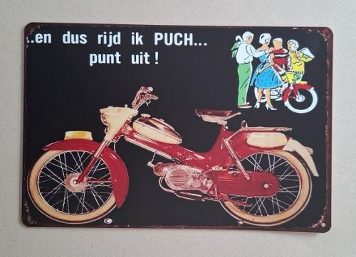 Puch Metalen Bord
