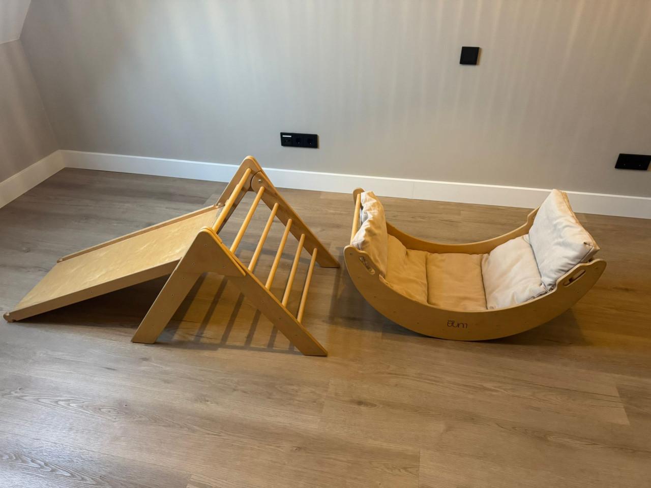 Luna toys klimrek, klimboog en matras