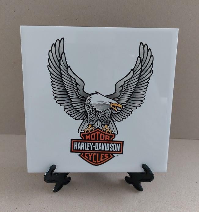 Bedrukte Tegels met Kunstof Standaard