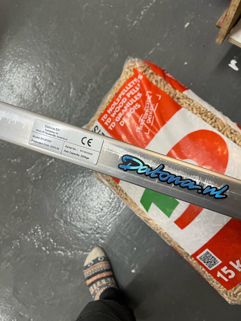 Datona Aluminium oprijplaat - 200 cm
