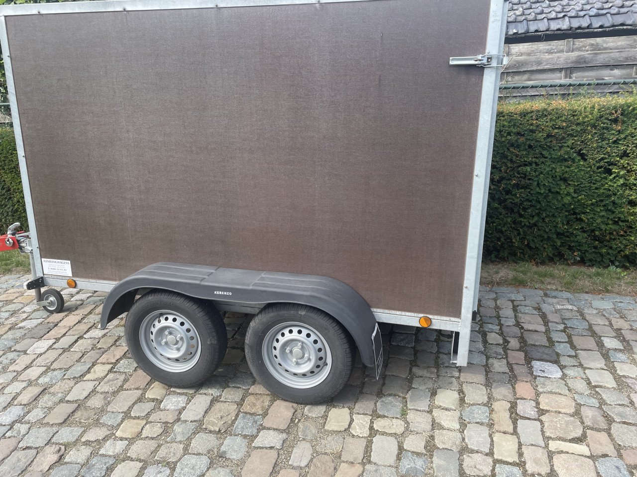 Gesloten Aanhanger 750 kg