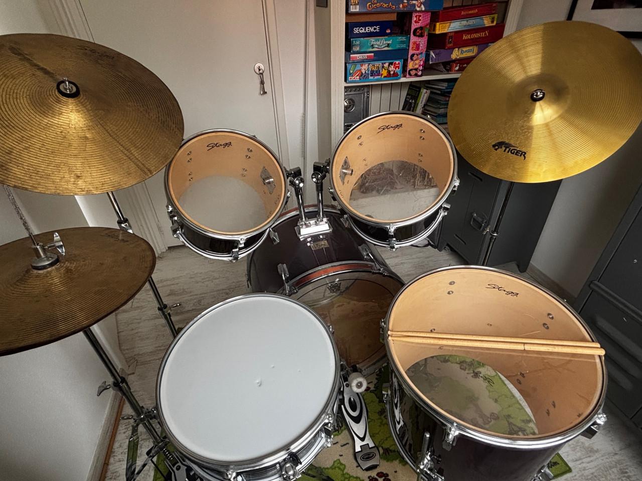 Compleet drumstel izgs.