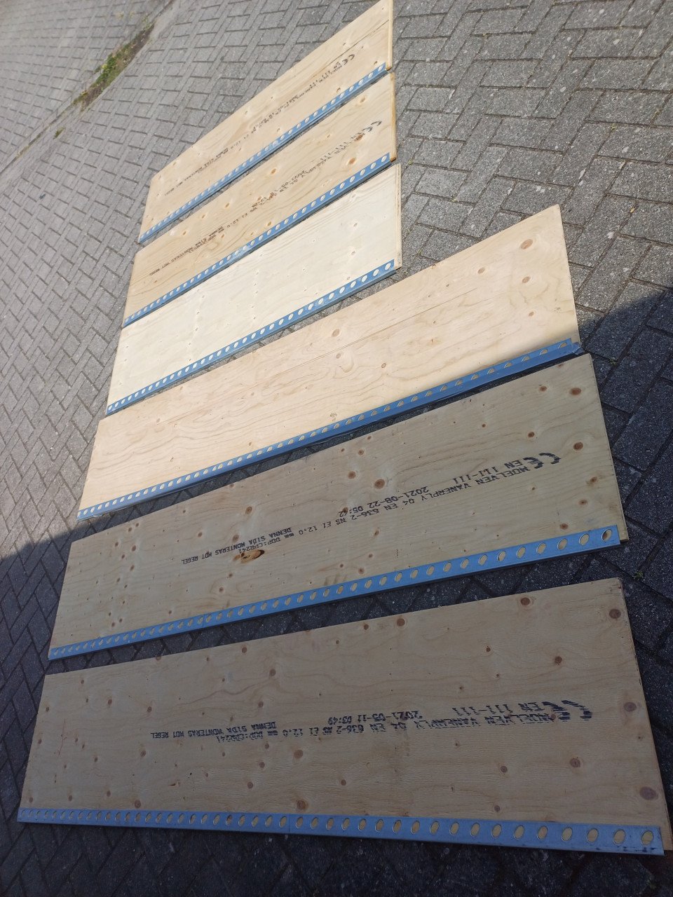 Vuren houten planken