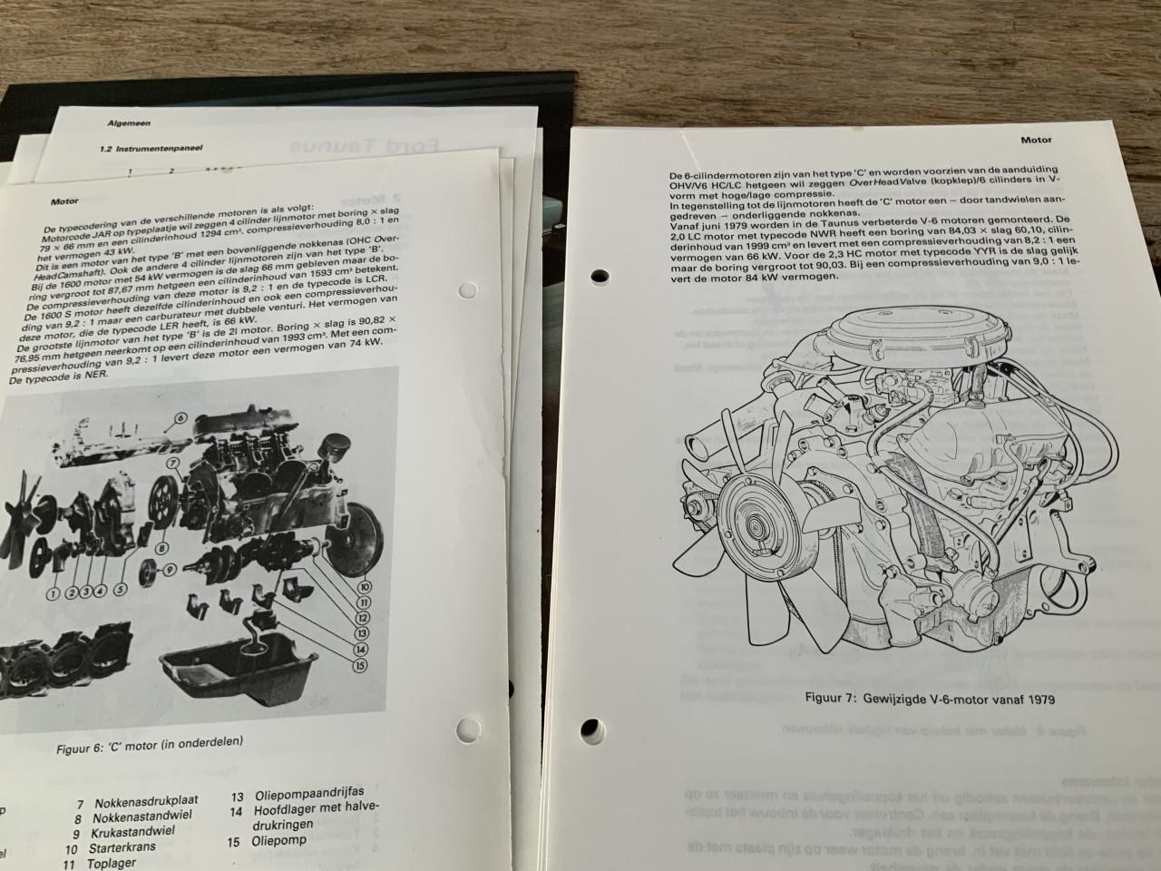 Ford Taunus 162 pg. Handboek als nieuw
