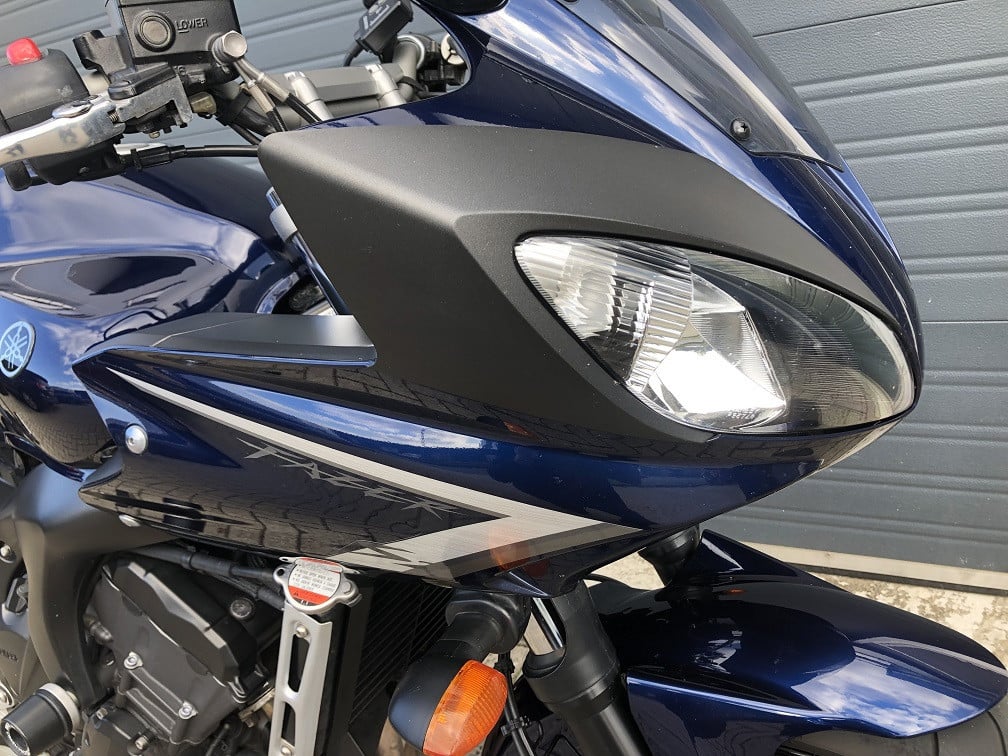 Nette Yamaha FZ6-S2 met ABS uit 2008, 1e eig, 33 dkm, koffers, etc €3850,-