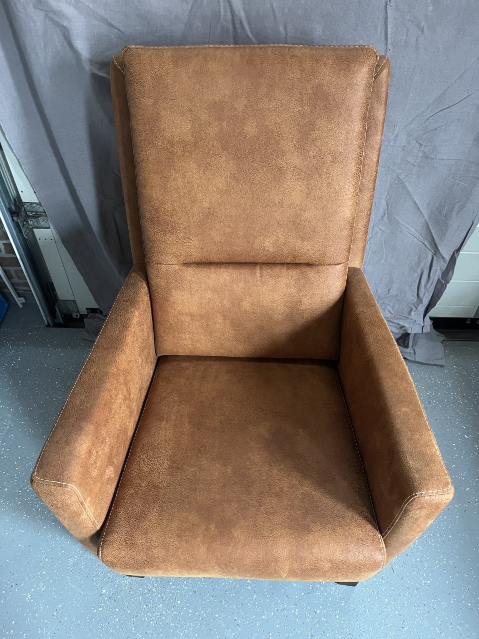 Lederen fauteuil