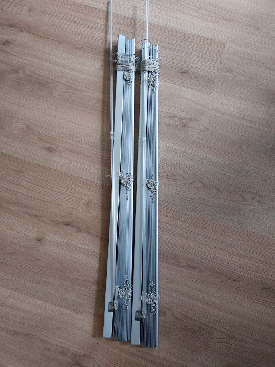 6 zilveren luxaflex