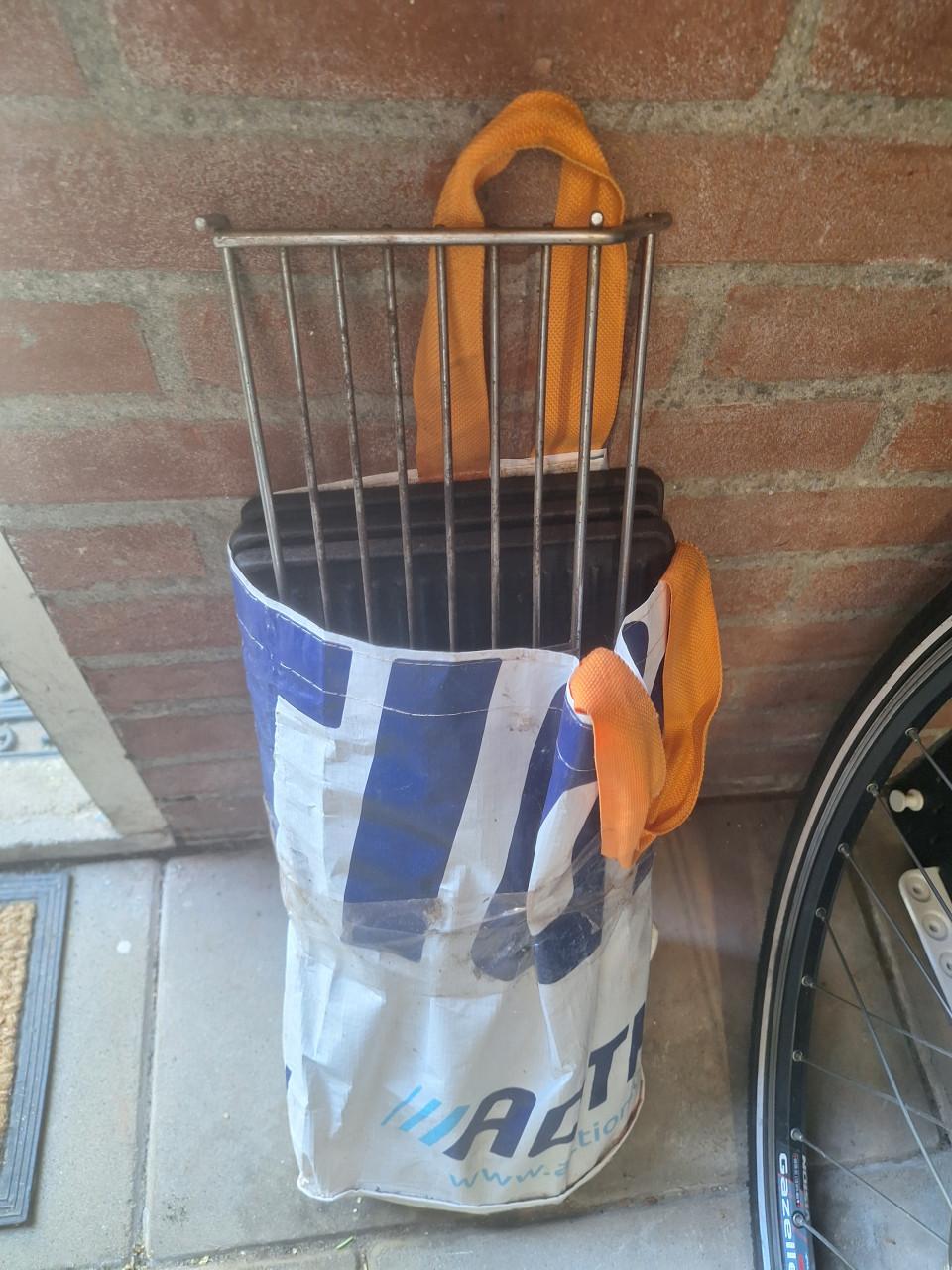 Gas barbecue gebruikt