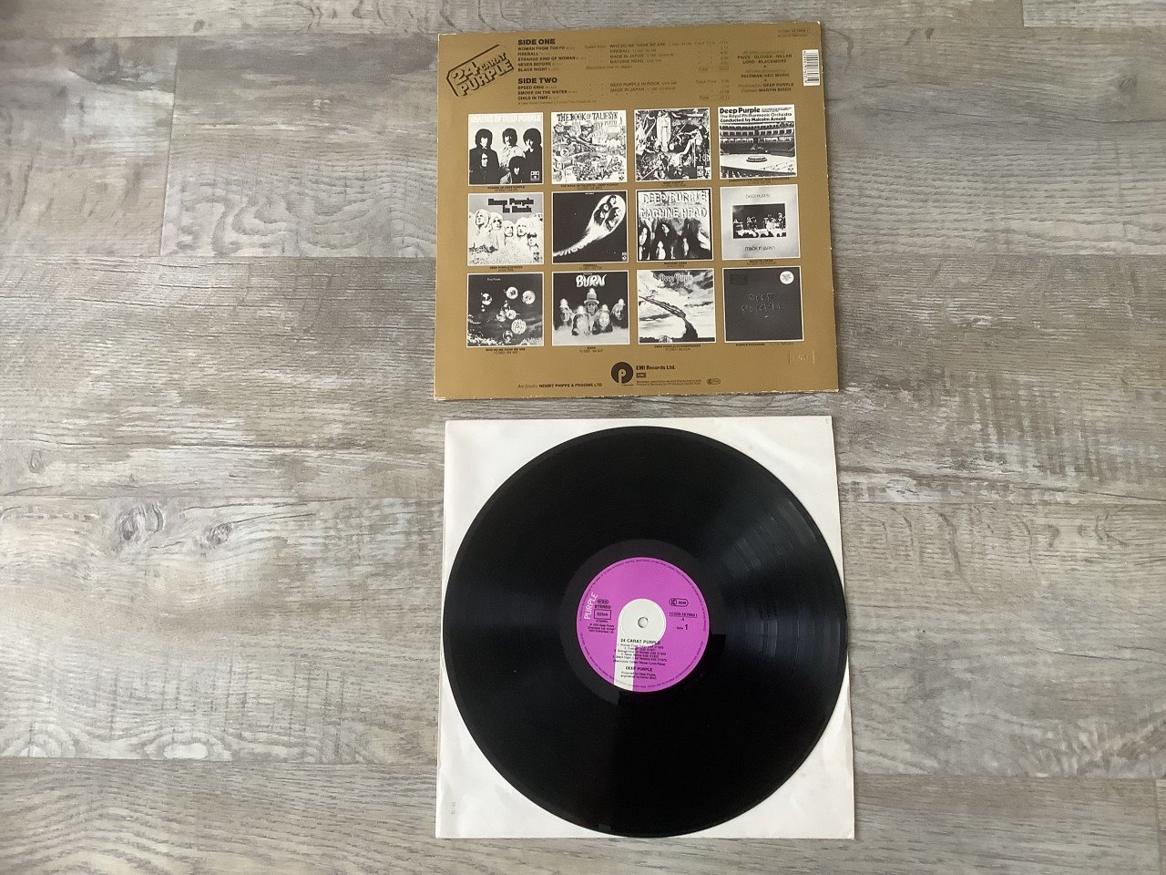Collectie Rock LP ‘s - Dire Straits, Deep Purple, Creedence Clearwater Rev