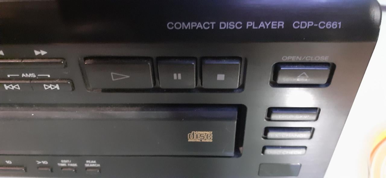 Sony cdp-c 661  5 cd wisselaar