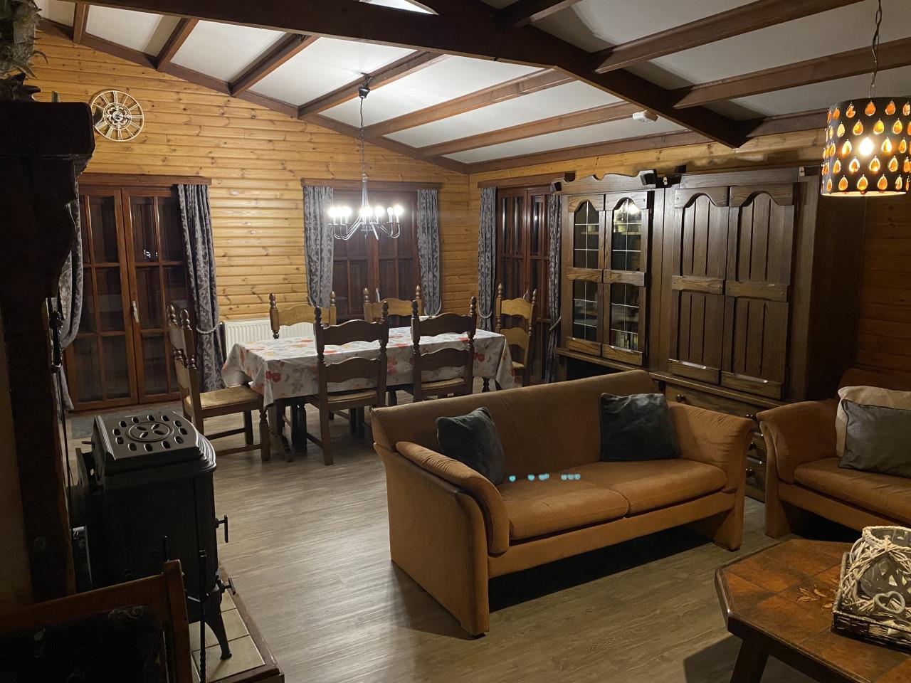 't boshuisje vak.huis Belgische Ardennen Dion 8P