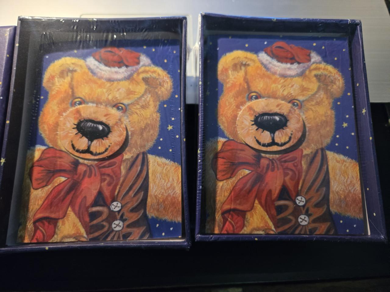 2 doosje a 15 luxe kerstkaarten met envelop, nieuw Afm. Kaart 13x10cm