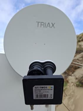 TVschotel  Triax TDA64 Euroline en LDB