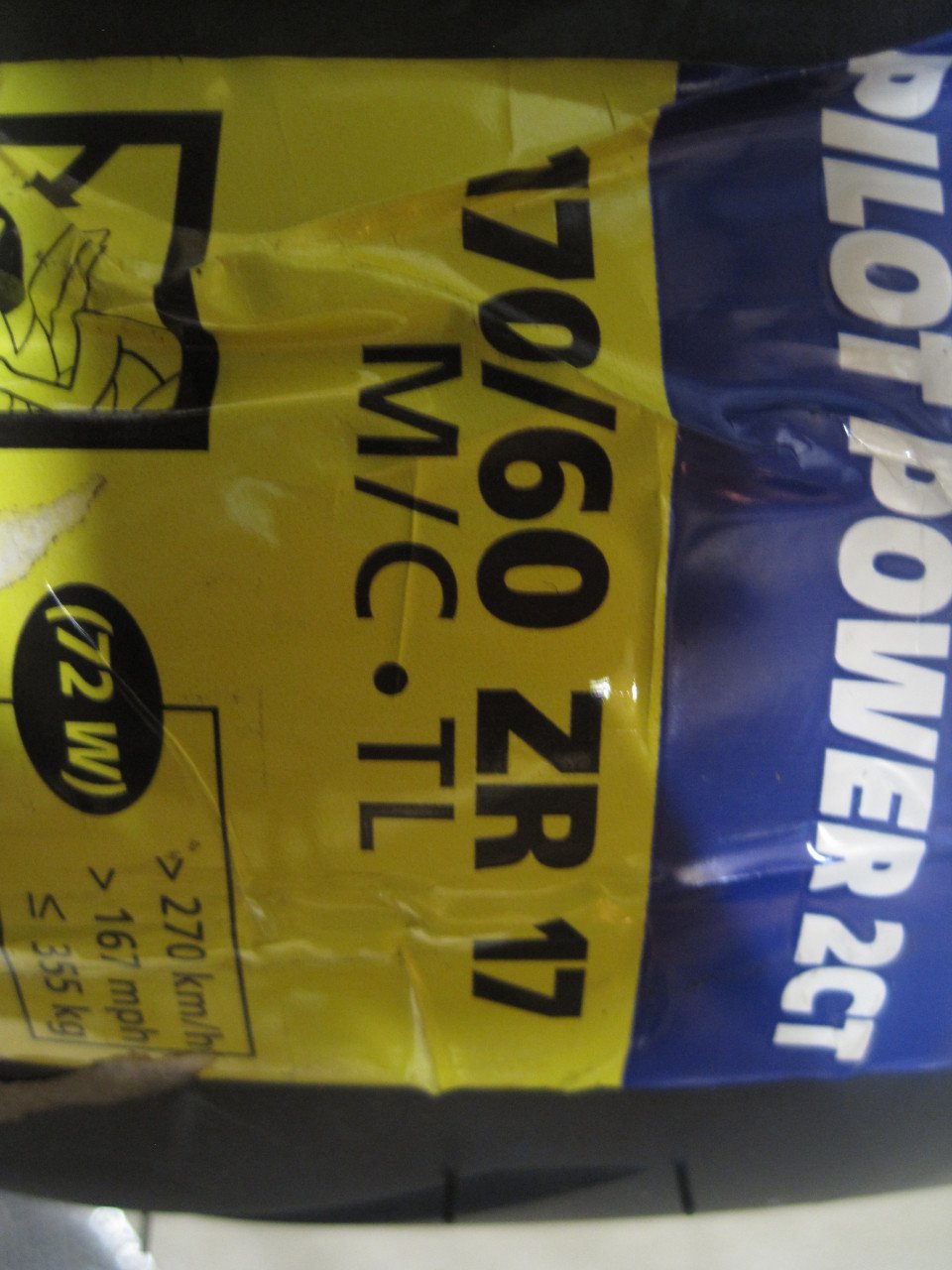 Motorband 170-60  ZR 17 Michelin