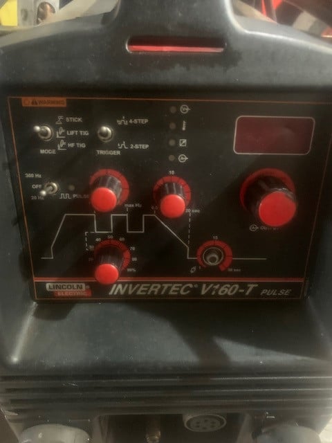 Lincoln VT 160 T electrode lasapparaat