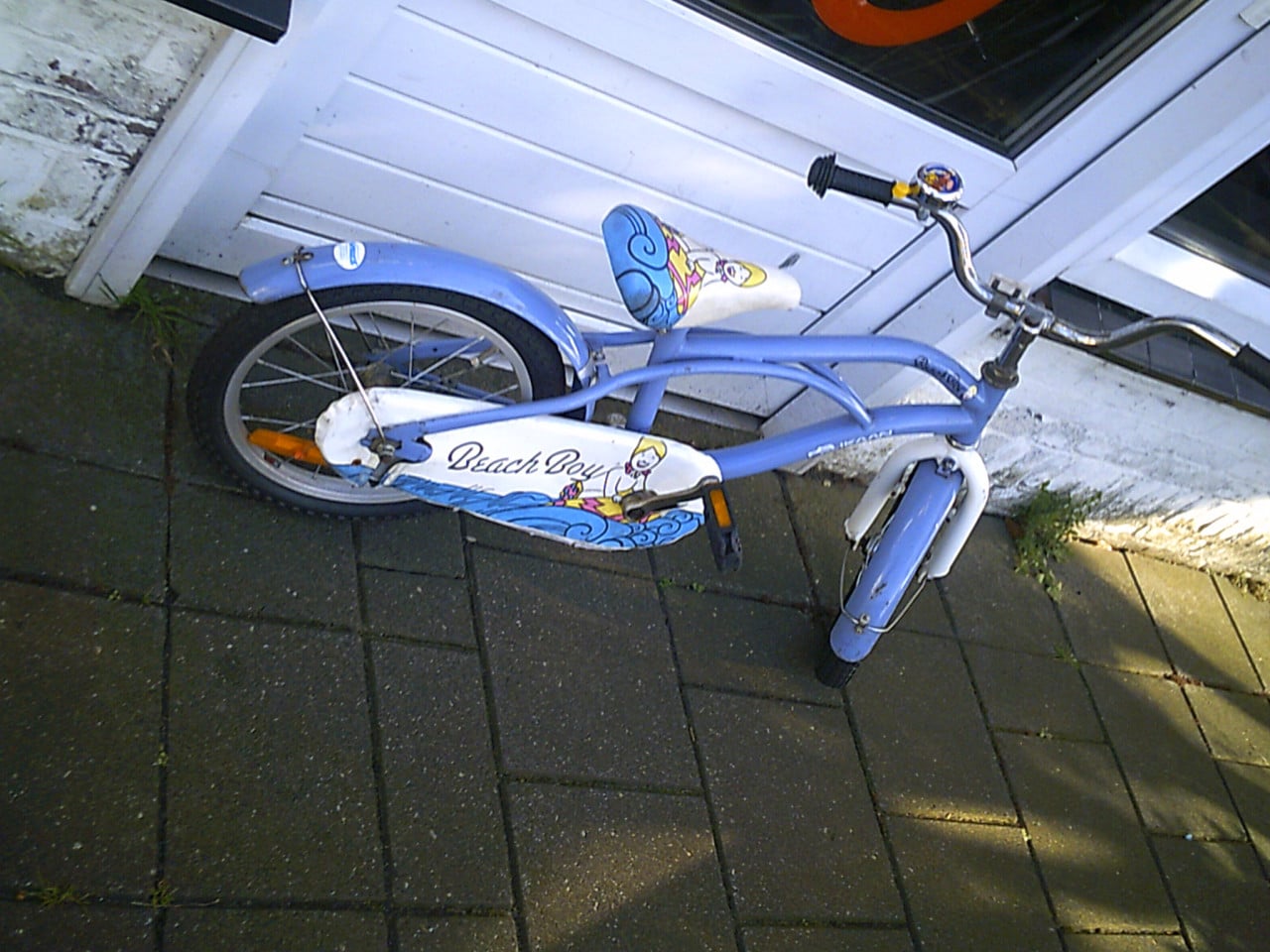 Gebruikte Pelikaan Beach Boy Jongensfiets 16" Remnaaf 1 versnelling