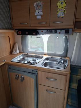Knaus caravan Sudwind 450 TF 2002