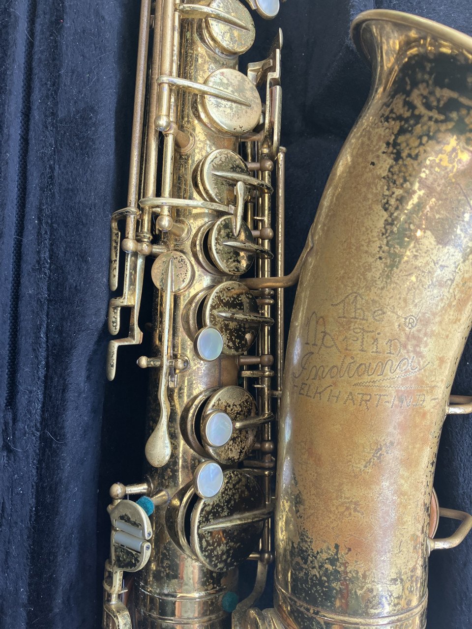 Altsaxofoon The Martin Indiana