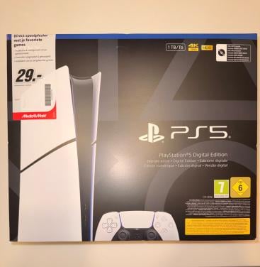 PlayStation 5 Digital Edition Slim (Nieuw)
