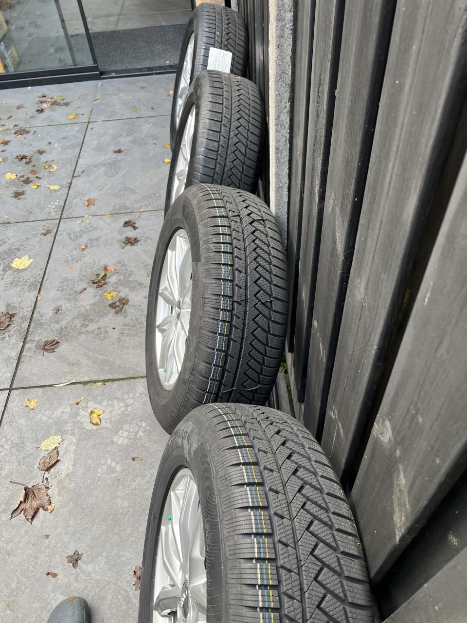 Audi Q5 velgenset zonder schade op nieuwe winterband