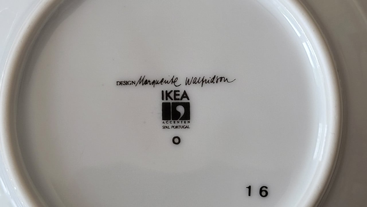 Set van 6 vintage IKEA schaaltjes Midsommar - Marguerite Walfridson