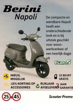 Berini Napoli met stijlvolle Riva look
