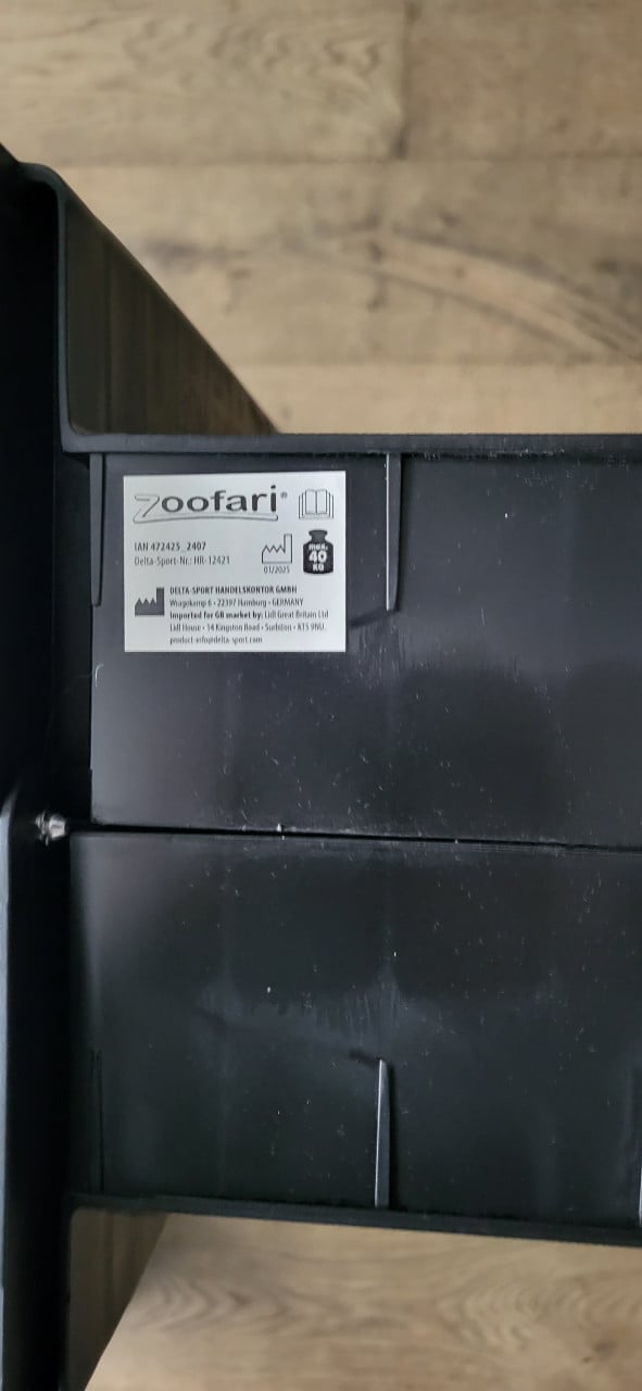 Hondenloopplank voor auto, inklapbaar