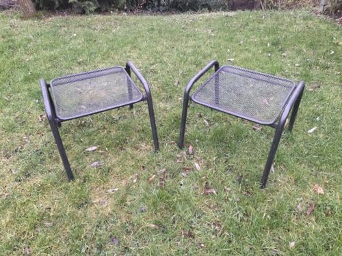 Hocker (2x) voor tuinset